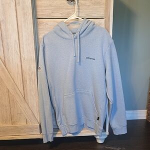 Patagonia Men's Light Gray Hoodie